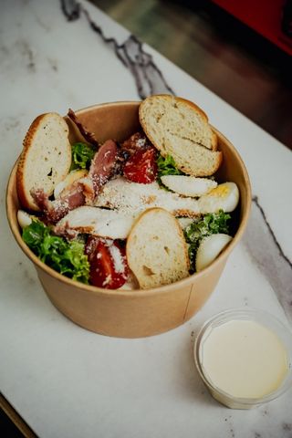 Салат "Цезар" з куркою