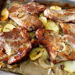 Secreto al Horno con patatas