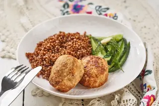 Котлеты из курицы с гречкой (310 гр)
