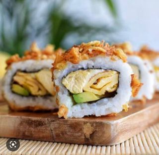 califonia de pollo con cebolla 8 piezas