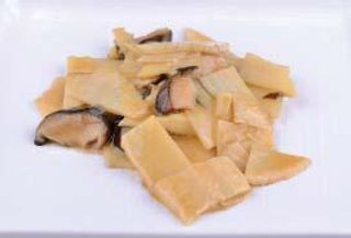 217. Bambù e funghi saltate