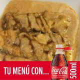 Pencas rellenas con Coca-Cola normal