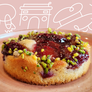 Tarta cu prune, 150g