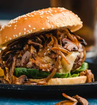 Hamburguesa De Black Angus 200g con Trufa 