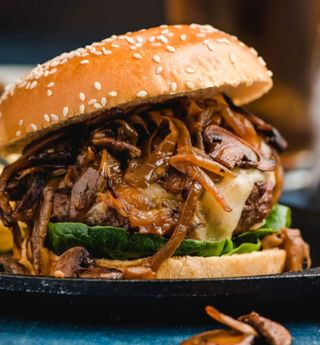 Hamburguesa De Black Angus 200g con Trufa 