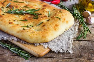 Focaccia primavera