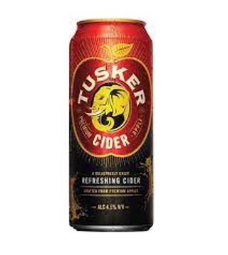 TUSKER CIDER CAN 500ML  