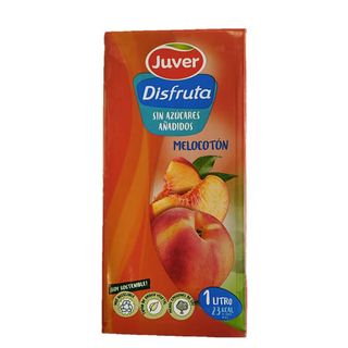 Zumo Melocotón Júver Brick (1 Lt.)