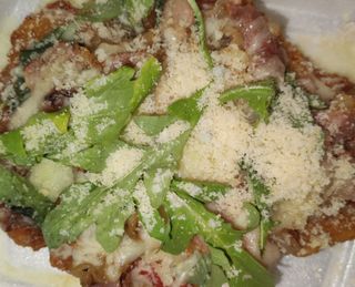 Snitel pui cu parmezan