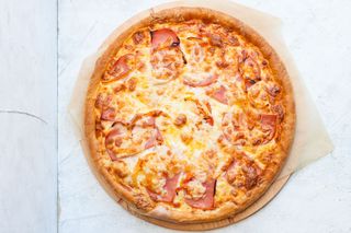 Pizza Margherita e cotto L