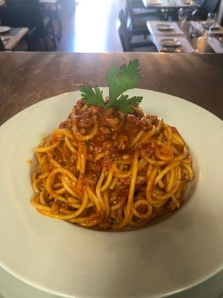 Espagueti Bolognesa