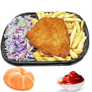 Platou Snitel Vienez Pui