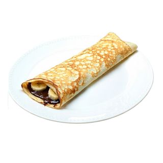 Палачинка с банан и шоколад