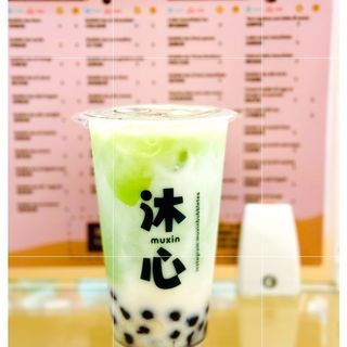Milk tea cocco con matcha