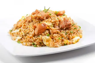 Arroz chaufa mixto