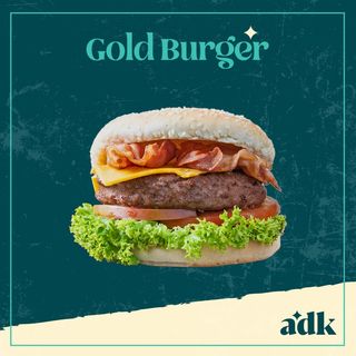 3.Hamburguesa gold burguer ternera