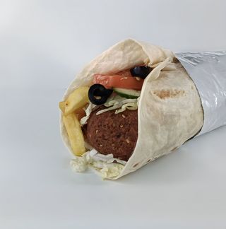 Rollo falafel mały