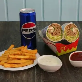Menu durum de ternera 
