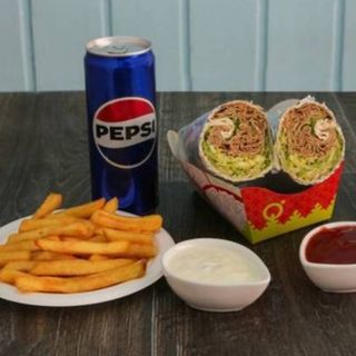 Menu durum de ternera 