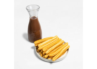 4 RACIONES CHURROS + 1L DE CHOCOLATE (4 PERSONAS)