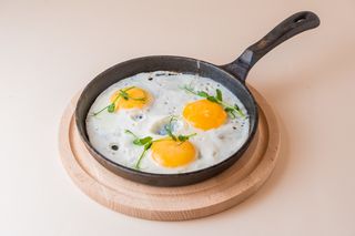 Классическая глазунья 