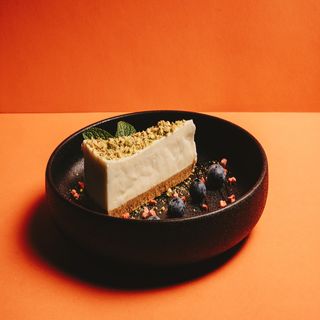 Sernik nowojorski z pistacjami