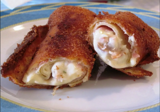 Punjene pohovane palačinke