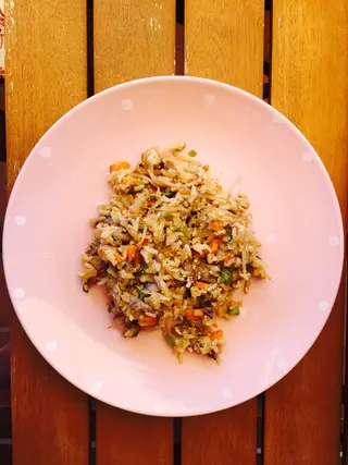 98.Teppanyaki Arroz Frito Verduras