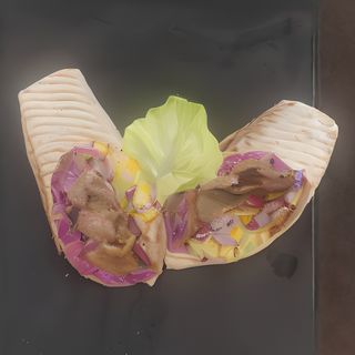 Kebab meksykański średni