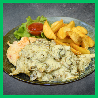 Piletina U Sosu Od Šampinjona 400g