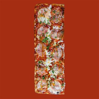 Diavola Provola e Miele mezza teglia