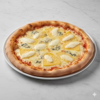 Pizza Cuatro Quesos (Mediana)