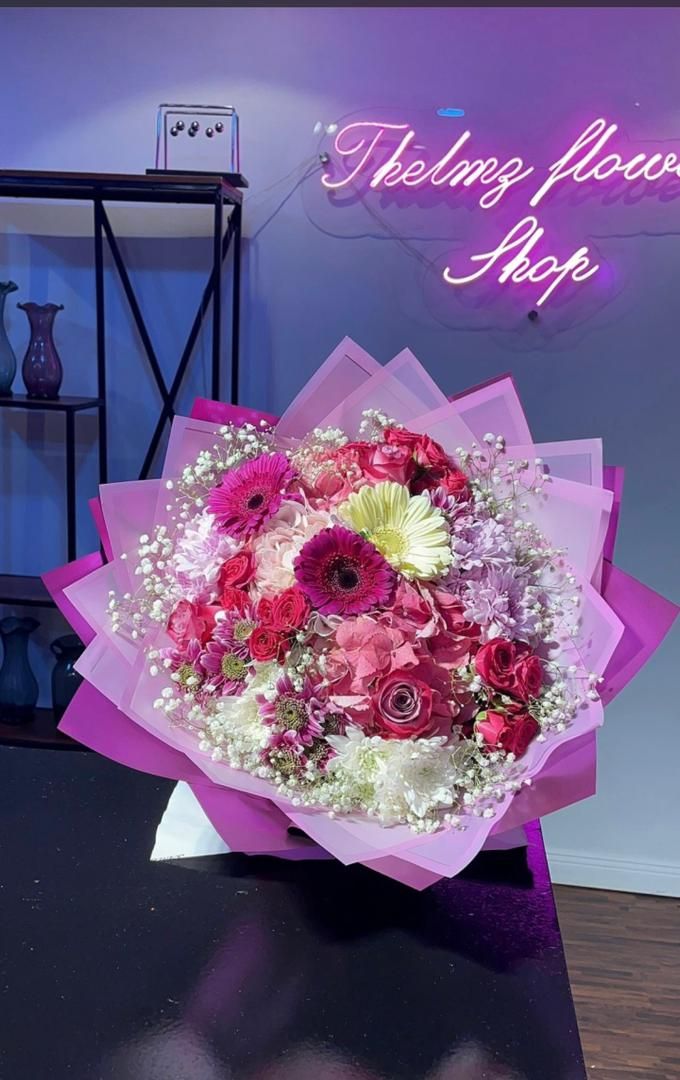 Purple And Pink Splash Mini