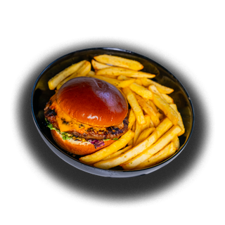 Medium burger beef menu 550g