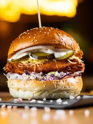 Fried Chicken Burger 400 g