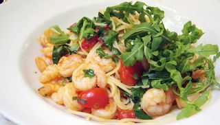 Tagliatelle Gamberi E Rucola