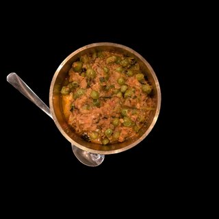 Curry Peas And Paneer