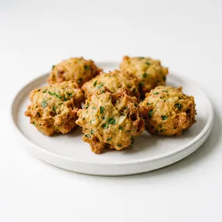 Tapa De Buñuelos De Bacalao
