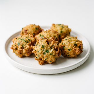 Tapa De Buñuelos De Bacalao