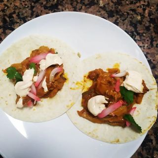 Tacos de pulled setas