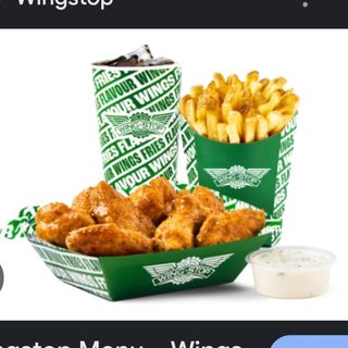 Menù wings hot shot