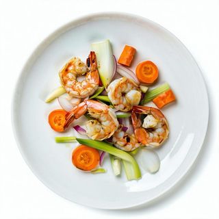 43. Gamberi alla piastra