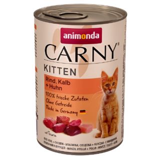 Animonda Carny 400g (Kitten) Kitten Mix Drobiowy
