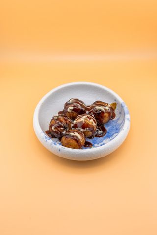 20 Takoyaki ripieno di polpo - 4 pezzi
