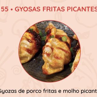 Gyozas Fritas Picantes