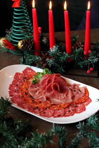 Итальянское мясное ассорти/ Platou cu carne Italiano