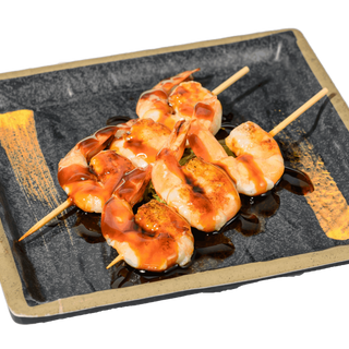 B2. Spiedini di gamberi in salsa teriyaki