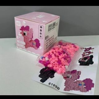 Конструктор 3д Пони No.6109. Розовый Пони