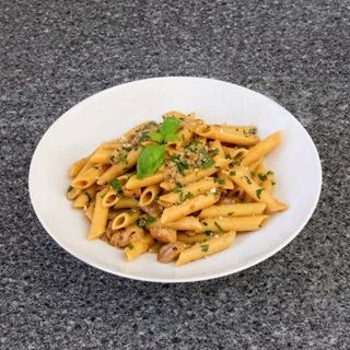 Makaron Penne z borowikami 