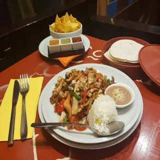 Fajitas de ternera
